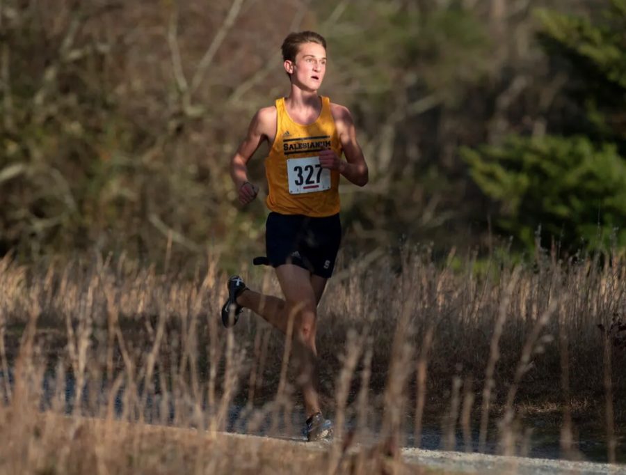 Junior Ryan Banko ended up running away with the DIAA Division 1 Individual state championship with a time of 16:09.