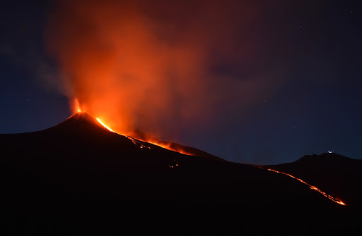 The Kilauea Volcano Erupts in Hawaii