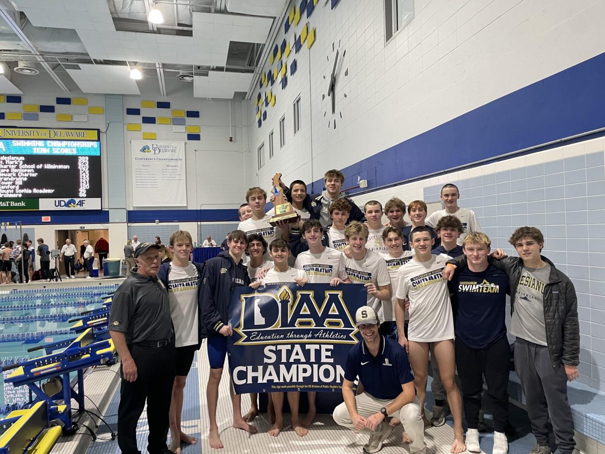 Another Big Splash: Salesianum Takes Home Swimming State Title 